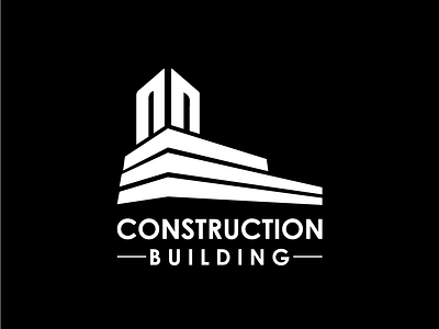 Construction Building Logo branding building construction building logo gedung home house logo logo bagunan logo gedung logos logotype simple logo symbols templates