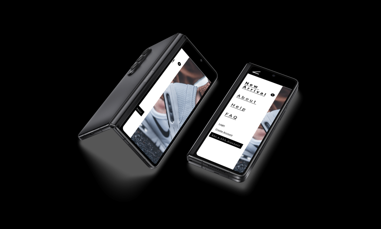 Menu Shoot Design For ECommerce App ecommerce menu ui design
