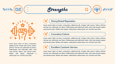 Strengths branding graphic design logo ui