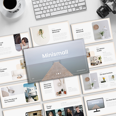 Minismall – Minimalist Business PowerPoint Template agency business clean company creative minimalist modern multipurpose offer office people portfolio simple simplicity unique