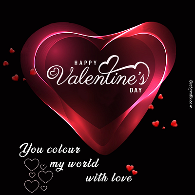 Valentines day card for special person | valentines day 2024 graphic design