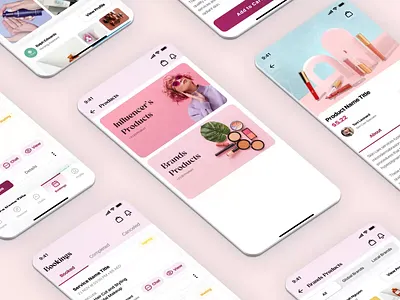 Event Services App animation app design beauty event planning service provider services ui uiux design ux