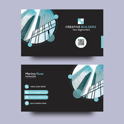 Business Card Design branding business card card design corporate business card design graphic design luxury business card unique design