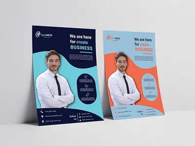 Business flyer design business flyer corporate flyer design flyer flyer design graphic design illustration
