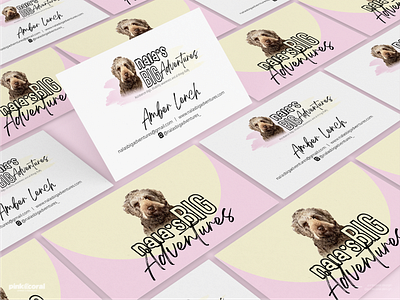 Nala business card custom logo logo design