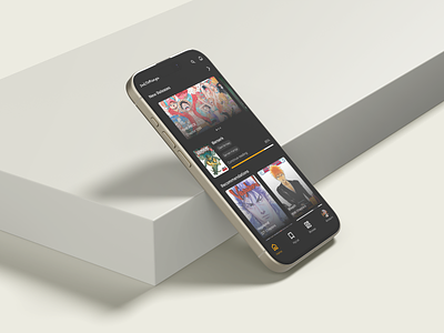 InkToManga: Manga reading mobile app anime anime app concept design graphic design manga app mobile app mobile application mobile design ui ui ux ux
