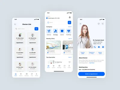 Doctors appointment app appointment design doctor app doctors app doctors appointment app health mobile app ui ux