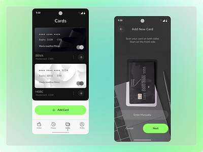 Bank Mobile App app bank figma design graphic design ui