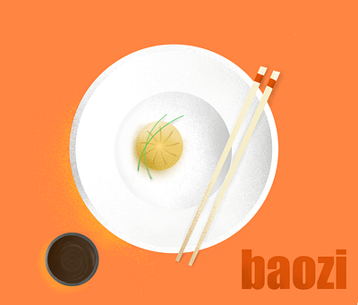 Baozi graphic design