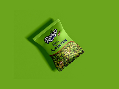 Green Peas Roasted Packaging Design biscuit packaging box design custom packaging food label design food packaging graphic design masala packaging package design packaging design packaging designer packaging expert product packaging