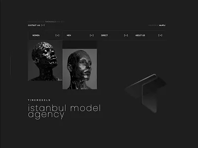 Timemodels V2 dark model trend ui ux