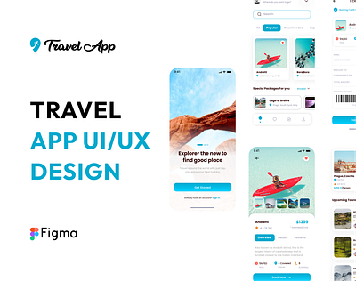 Unveiling Wanderlust: A Visual Odyssey in Travel App Design best mobile app best travel app design modern ui design travel app design travelapp ui uiux uiux project