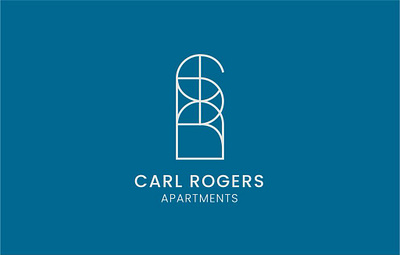 CARL ROGERS APARTMENT branding graphic design logo