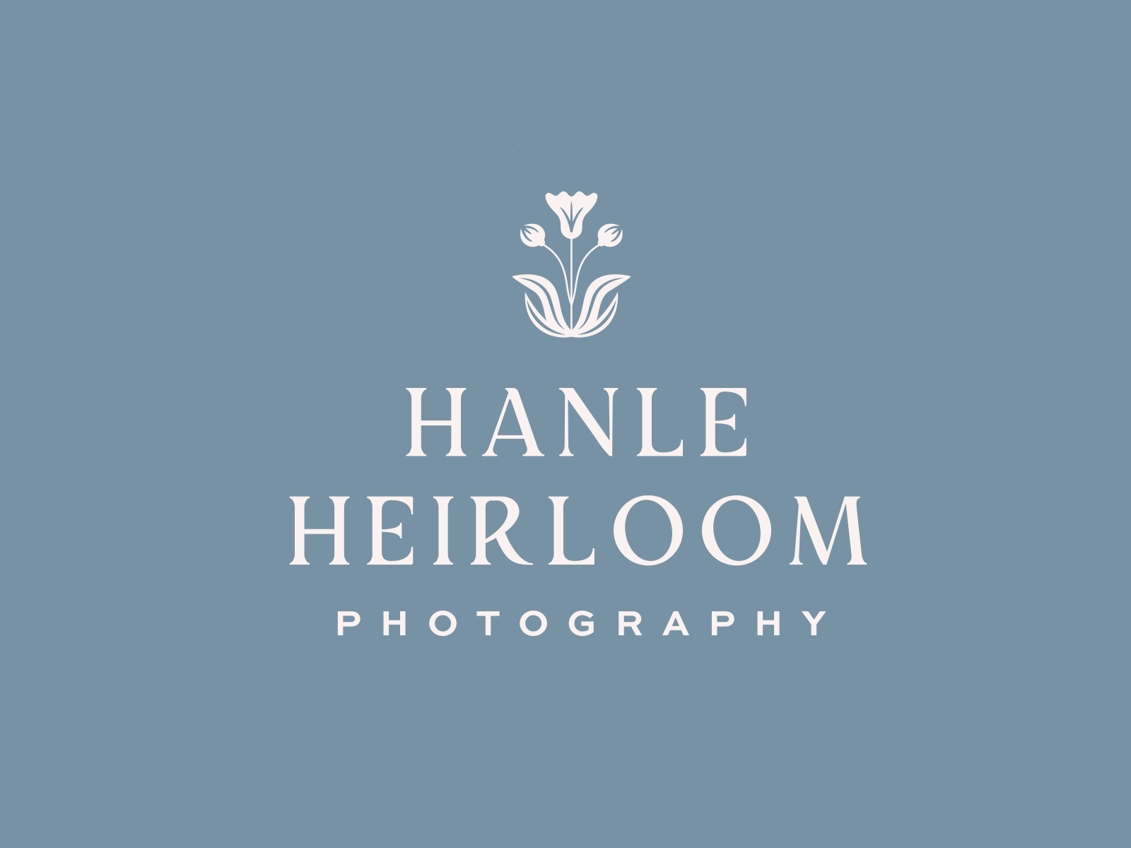 Heirloom Photography Brand branding classic logo monogram photography timeless