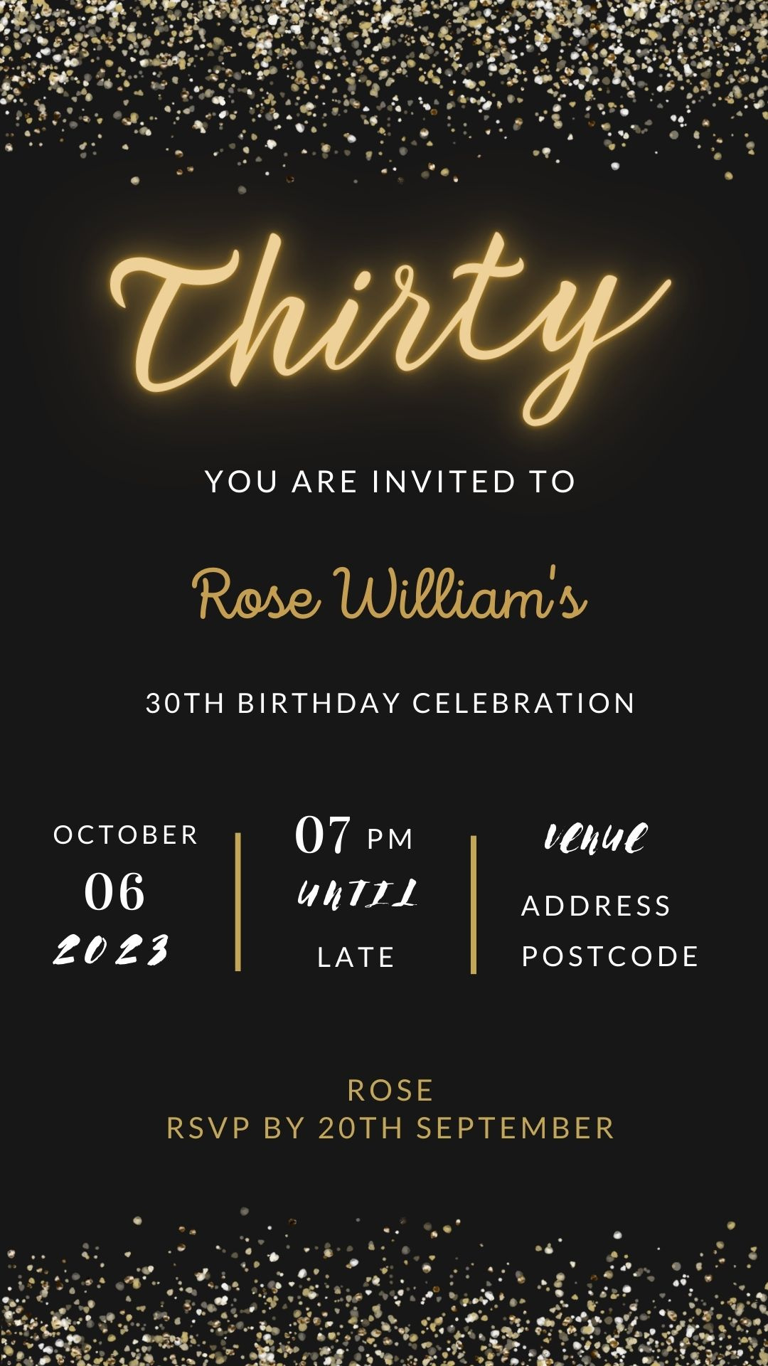 Invitation by Shanika Fernando on Dribbble