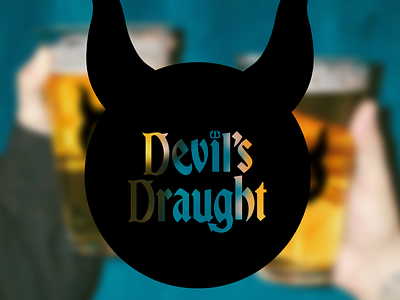 Devil's Draught beer beer design brand design brand designer branding graphic design graphic designer logo logo design packaging packaging design product product design type design typography