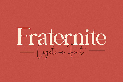 Fraternite Serif Font badge bold branding classic clean decorative display fashion font fraternite serif font header headline logo serif title
