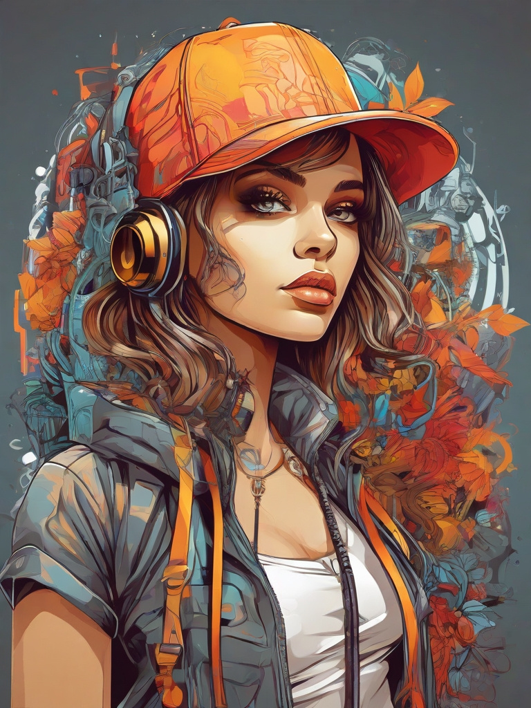 2d Illustration of a Girl 2d 2d art character art character illustration graphic design illustration