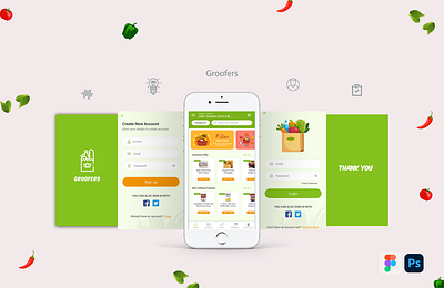 Grocery app ui app