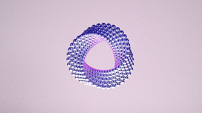 Just Bead it 3d animation c4d cinema4d kinetic art sculpture trippy