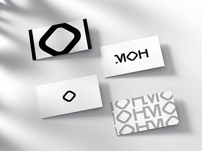 different business cards for the design studio branding graphic design logo