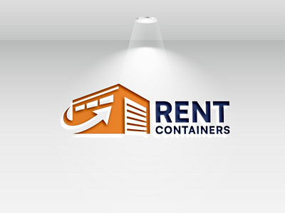 Rent Container Logo Design rentableshippingboxlogo.