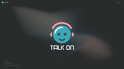 Talk On logo design branding graphic design icon illustration logo logo brand logo maker vector