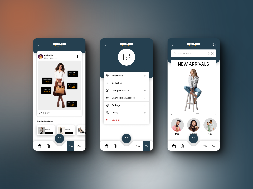 Amazon Ui Design by Anushka Srivastava on Dribbble