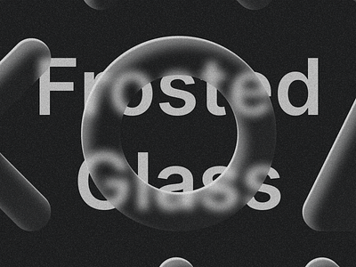 Freebie: Frosted Glass Effect (Figma) black and white blur effect figma free freebie grain resource template