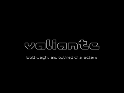 valiante font branding design font graphic design illustration typography vector