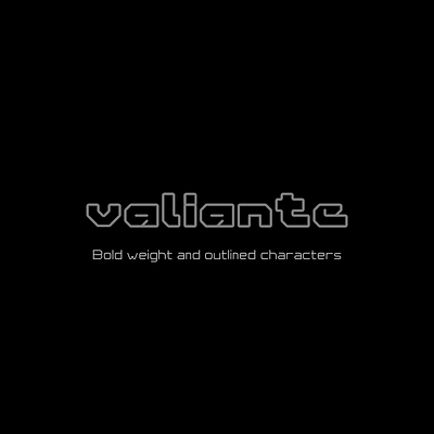 valiante font branding design font graphic design illustration typography vector