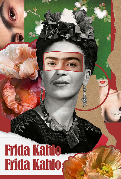 Frida Kahlo design graphic design typography