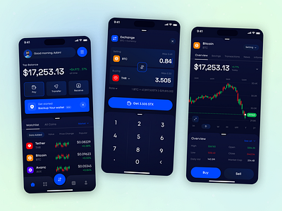 Smart Crypto Wallet App UI app banking banking app crypto crypto app crypto currency defi digital banking exploration finance app fintech fintech app mobile app payment ui uiux user interface ux wallet