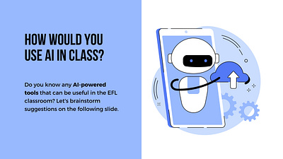 How would you use AI in class? branding graphic design logo ui