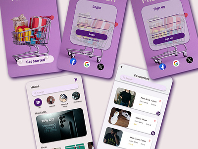 Mishran-Ecommerce app appdesign ecomapp ecommerce graphic design onlineshop ui