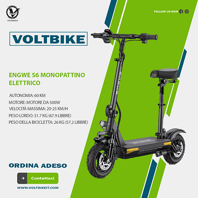 VOLTBIKE POSTER branding graphic design