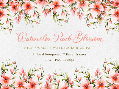 Peach Blossom designs, themes, templates and downloadable graphic