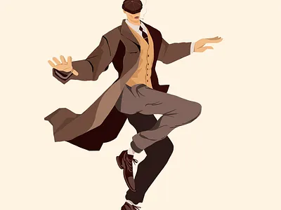 Tommy Shelby blinders character character design illustration peaky peakyblinders shelby tomasshelby tommyshelby