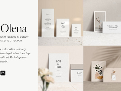 Stationery Mockup Scene Creator artwork mockup blank card mockup blank wall mockup brand branding business card mockup card mockup envelope mockup illustration layered mockup menu mockup mock up mockup scene creator square card mockup stationery mockup template wedding invite mockups