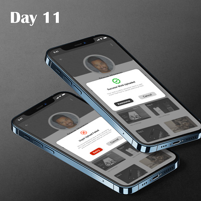 Daily UI #011 | Flash message 100daychallenge app challenge daily dailyui design figma flash message ui ux