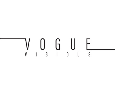 VOGUE VISIOUS LOGO branding businness design fashion fashion design fashion logo fictional graphic graphic design logo