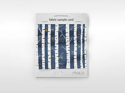 Birch-tree abstract birch hand drawn pattern seamless