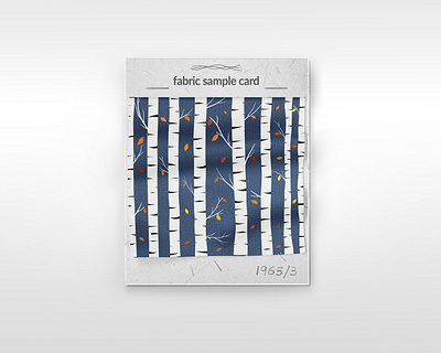 Birch-tree abstract birch hand drawn pattern seamless