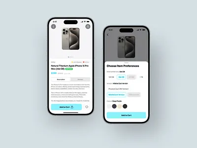 Product Details for E-commerce App appdesign digitalcommerce ecommerceapp ecommerceui mobiledesign mobileux productdetails shoppingapp ui userexperience userinterface uxdesign