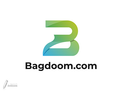 BagDoom.com - Logo Design(Unused) app logo brand identity branding creative logo design ecommerce gradient logo graphic design icon logo minimal logo modern logo