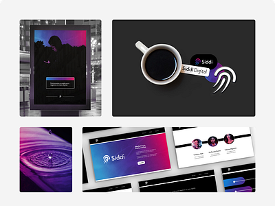 Siddi Branding: Merging Innovation and Strategy in Digital Brand ads branddesign branding corporate digital digitalmarketing graphic design jellyfish logo marketing pink purple siddhi traffic ui visualidentity