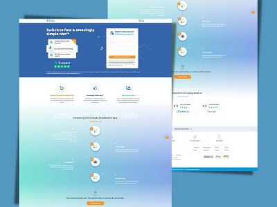 Figma to Unbounce Landing Page For Internet Provider Company. cro digital marketing email marketing figma figma design landing page landing page design lead generation lead page responsive design unbounce unbounce page web design web development website design