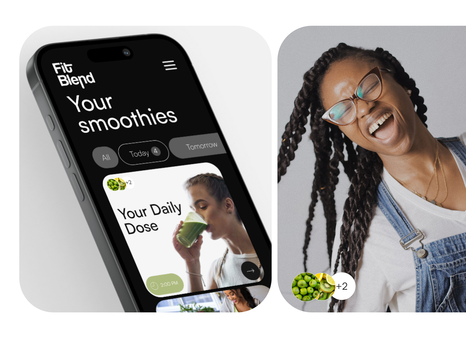 Fit Blend Mobile App UX UI Design by Pantanal Studio on Dribbble