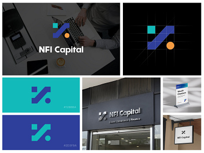 NFI Capital Branding branding design graphic design logo logo design modern new logo rebranding redesign concept