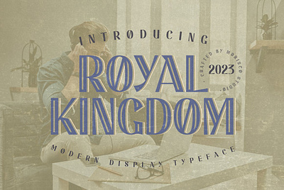 Royal Kingdom - Modern Display display grotesque royal royal kingdom sans serif slab typeface unique